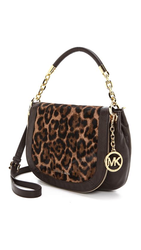 cow print michael kors purse|michael kors animal print handbags.